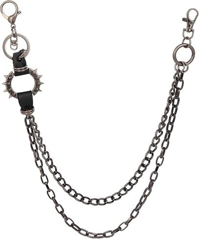 Manfnee Pants Chain for Men Women Hip Hop Jean Chains Punk Belt Chain Biker Chain Key Chain Pocket Chains in Saudi Arabia
