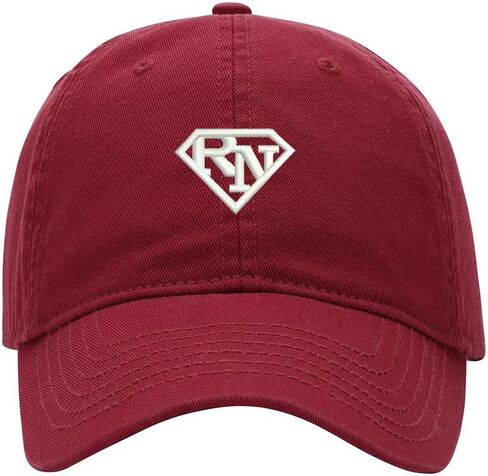 Baseball Cap Men Women Nurse RN Embroidered Unisex Classic Adjustable Strapback Dad Hat in Saudi Arabia