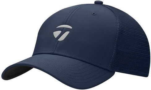TaylorMade Golf 2026 Cage Trucker Hat Navy Fitted Size Small/Medium in Saudi Arabia