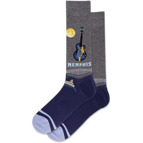 Hot Sox Mens Memphis Crew Sock