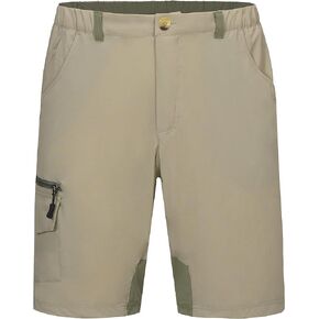 Little Donkey Andy Men's Golf Hiking Cargo Shorts Quick Dry Stretch Lightweight Outdoor Shorts with Zipper Pockets,9 Inch