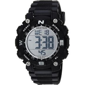 Armitron Sport Unisex Digital Chronograph Resin Strap Watch, 45/7099