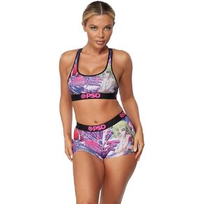 PSD Women's Mai Valentine Sports Bra, Multi, S
