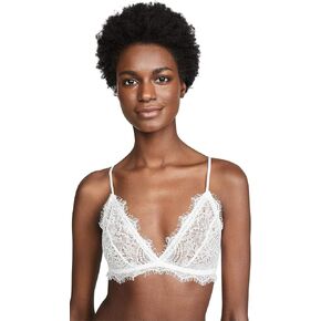 ANINE BING Women's Lace Bra with Trim