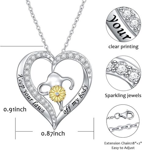 قلادة Uterus من الفضة الإسترلينية S925 تبقي قوانيرك خارج جسدي برو تشويس حقوق إجهاض قلادة نسائية هدية مجوهرات Uterus in Kuwait