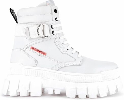 Palladium Womens Revolt Sport Ranger Pull On Platform Casual Boots Ankle - White in Saudi Arabia