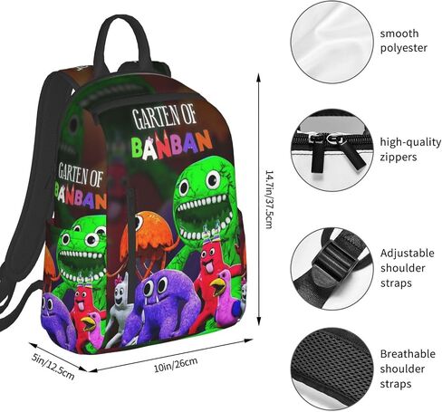 PiLTar Cartoon Backpack Laptop Bag for Boy and Girl - Carry-On Backpack Travel Durable Work Daypack Backpacks in Saudi Arabia
