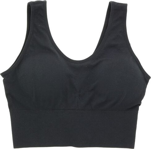 طقم حمالة صدر مريحة للنساء مقاس كبير بدون خياطة طويلة (قطعتان) in Kuwait