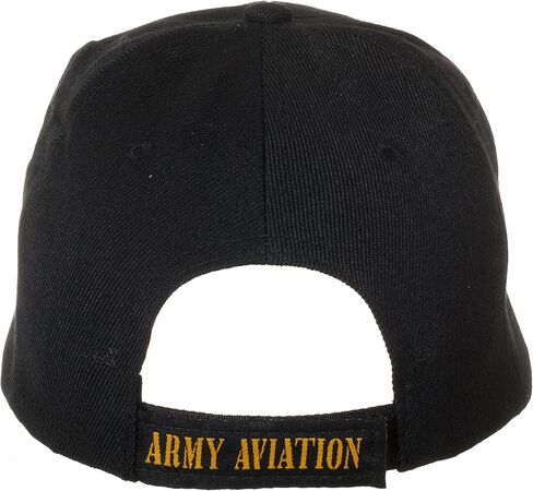 Artisan Owl Officially Licensed US Army Aviation Embroidered Black Baseball Cap in Saudi Arabia
