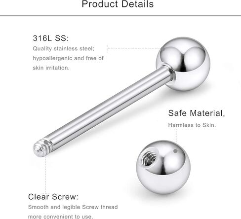 Lcolyoli 8 أزواج 14G 16G حلمات من الفولاذ الجراحي CZ حلمة ثقب الحديد المتدلية حلقات للحلمات من الفولاذ للنساء in Kuwait