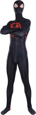 Black Miles II Costume For Adult&Kids Unisex Halloween Partty Cosplay Jumpsuit in Saudi Arabia