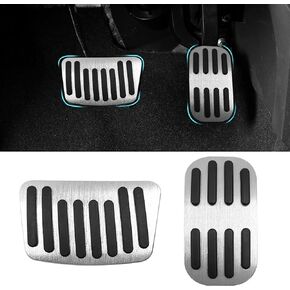 TTCR-II for Toyota Corolla Pedals 2020-2024, for 2018-2024 CHR Brake Gas Pedal Covers Pruis 2019-2022, for Tundra Auto Pedals 2022-2024 (Automatic, 2Pcs)