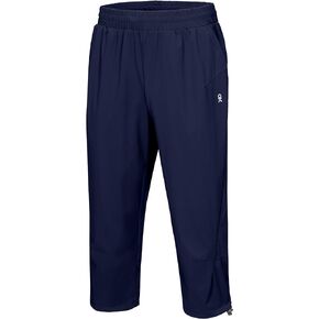 Little Donkey Andy Men's Quick Dry Capri Pants, Stretch Lightweight Summer Crop Pants Below Knee for Hiking, Jogging