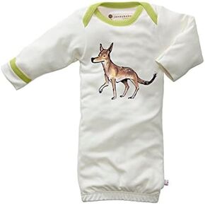 Babysoy Jane Goodall Animal Long Sleeve Newborn Gown/Bundler Infant Sleep Sacks
