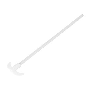 PTFE Stir Bar PTFE Coated, Stirring Rod PTFE Propeller Steel Stirring Rod for Laboratory Use, High Temperature Resistant, L 250mm W 40mm D 7mm