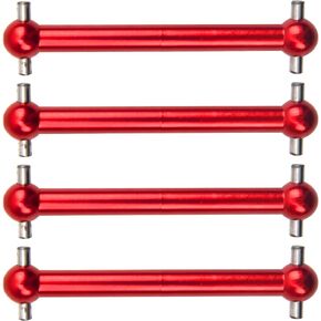 4Pack Vgoohobby Aluminum Alloy Dogbone Shaft CVD Drive Shaft Compatible with Tamiya TT02B TT-02B 1/10 RC Car Upgrades Parts (Blue)