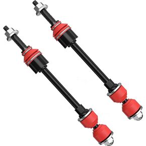 PAIR Front CODE RED Sway Bar Link Kit FITS Ram 1500 4WD 2002-2005, Boots & Bushings Made in USA K7422
