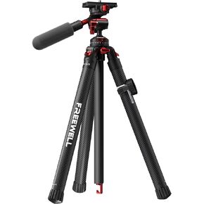 Freewell Carbon Fiber Real Travel Tripod with 360° Ball Head for Cameras and Smartphones