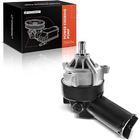 A-Premium Power Steering Pump, with Reservoir, Compatible with Ford F-100 F100 Ranger 1996-1997, Mustang 1994-1995, Ranger 1995-1997, Tempo/Topaz 1990-1991 & Mercury Topaz 1990-1991, 2.3L 5.0L 5.8L