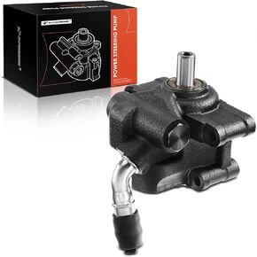 A-Premium Power Steering Pump Compatible with Ford F-250/350/450/550 Super Duty 2005-2007, Excursion 2004-2005, V8 6.0L, Replace # 5C3Z3A674B, 5C3Z3A674A