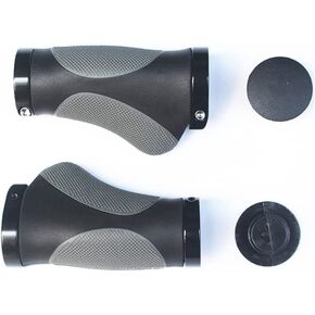 Bicycle Handle 130MM 95MM Length Grip Ergonomic Design TPR Rubber Mountain Bike Shift Cover Bicycle Parts Bicycle Handlebar Grips