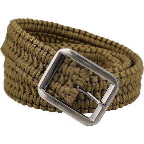 Alomejor Survival Belt Braided Belt Paracord Belts Umbrella Rope Waist Belt Waistband