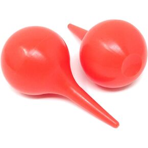 Honbay 2PCS 90ml Laboratory Tool Red Rubber Bulb Syringe