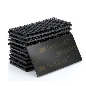 قفل مزدوج SJ 3550CF، مستطيلات لاصقة للتركيب، Dashcam، Go Pro، ملحقات السيارة، منفذ دفع رسوم المرور، إغلاق سريع، أسود، مفاصل قابلة للعكس - 10 قطع (1 بوصة × 2 بوصة) in Kuwait