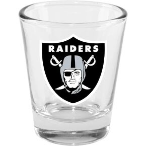 Oakland Raiders 2 oz Collector Shot Glass
