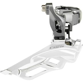 Shimano Claris FD-R2030 8-Speed Triple 34.9mm with adapter for 31.8 and 28.6 Front Derailleur
