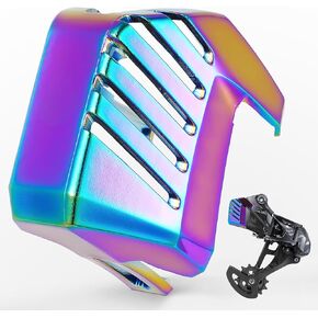 غطاء حماية بطارية الدراجة الخلفية Derailleur غطاء بطارية دراجة كهربائية ملحقات دراجة الكبار لـ Sram AXS GX EAGLE/XX1/X01 متعدد الألوان in Kuwait