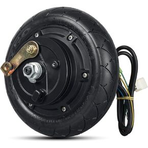 8 8.5 10 12 inch Electric Scooter Hub Motor Wheel 36V 48V 350W 500W Wheel Motor Brushless Gearless Hub Motor E Scooter Conversion Kits (8inch 48V500W)