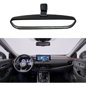 Anti-glare internal rearview mirror Compatible with Nissan Rogue Altima NV1500 NV2500 NV3500 Frontier Tiida Sentra Titan Fairlady And more Replaces 96321-2DROA 96321-2DR0-A103