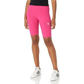 adidas Originals Women's Adicolor Essentials Rib High Waisted Cycling Shorts