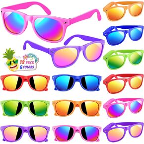 نظارات شمسية للأطفال من GIFTINBOX، نظارات شمسية للأطفال هدايا للحفلات للأطفال من 4 إلى 8 3-5، مستلزمات حفلات أعياد الميلاد على الشاطئ in Kuwait