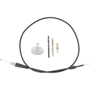 MOTOKU Throttle Cable and Carb Cap and Idle Adjuster Screw Tors Removal Eliminator Kit for Yamaha YFS200 Blaster 200