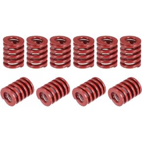 uxcell 3D Printer Die Spring, 20pcs 12mm OD 20mm Long Spiral Stamping Medium Load Compression Mould Die Springs for 3D Printer Electric Part, Red