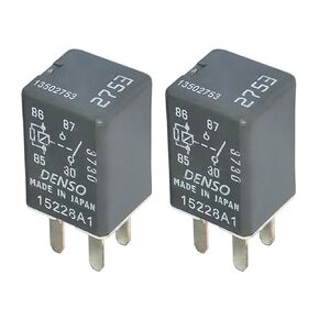 2Pcs 13502753 2753 12VDC 20A 4Pins Mini Micro Multi-Purpose Relay