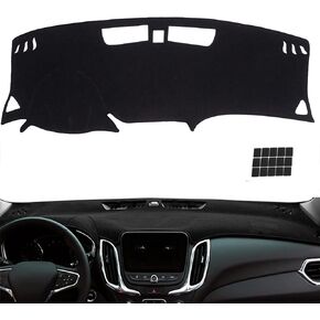 KEYOOG Dashboard Cover Dash Mat Fit for Chevy 06-99 Silverado 1500,06-02 Avalanche Tahoe/G-MC 06-99 Sierra 1500,06-01 Yukon Car Dash Board Mat Anti-Glare Carpet,Non-Slip Pad (Grey)
