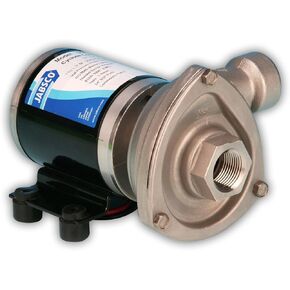 Jabsco 50840 Series Marine High Flow, Low Pressure Cyclone Centrifugal Pump, 29.7 GPM