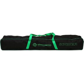 K&M Konig & Meyer 18851.000.00 Carrying Case for Baby & Spider Pro Keyboard Stand | Sturdy Nylon Handles & Bag | Strong Waterproof | Wrap Around Zipper | Professional Grade | German Made | Black