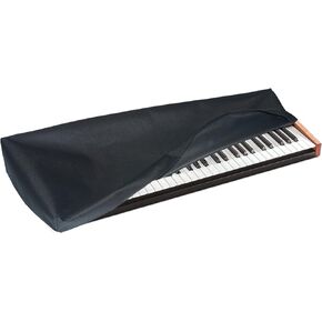 DAVE SMITH INSTRUMENTS PROPHET REV2 Dust Cover and Synthesizer Keyboard Protector [Antistatic, Water Resistant, Heavy Duty Premium Fabric, Black] by DigitalDeckCovers