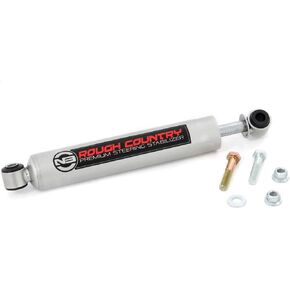 Rough Country N3 Steering Stabilizer for 2016-2024 Nissan Titan XD - 8736830