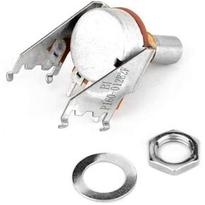 Fender 250K 15A Audio Taper Snap-In Potentiometer, Solid Shaft