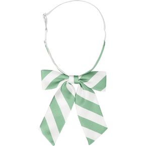 Women's Bowties Stylish Adjustable Elastic Band Pre-tied Striped Bow Ties 1pcs