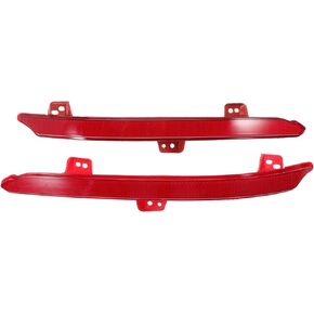 Rear LH&RH Bumper Reflectors Fit for Honda Accord 2018 2019 2020 2021 2022 Replace HO1184113 HO1185113 33555-TVA-A01 33505-TVA-A01 Driver and Passenger Side