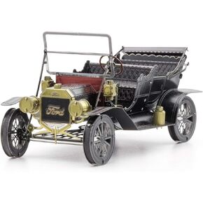 مجموعة نماذج معدنية ثلاثية الأبعاد من Fascinations Metal Earth 1908 Ford Model T باللون الأخضر الداكن