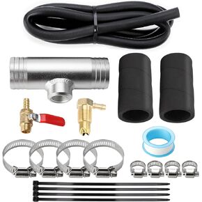 طقم تثبيت خزان الوقود المساعد 11025 طقم تركيب الديزل مناسب لخزان الوقود الإضافي الذي يعمل بالوقود الإضافي Ford Dodge Chevy GMC والموديلات الأحدث مع خط تعبئة 1 1/2 بوصة in Kuwait