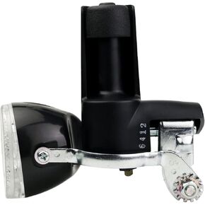 DL09 LED مصباح دراجة دينامو، مصباح أمامي للدراجة دينامو ومولد احتكاك آلي. 100 لومن، مقاوم للماء، سهل التركيب، لا يحتاج إلى بطارية لإضاءة الدراجة in Kuwait