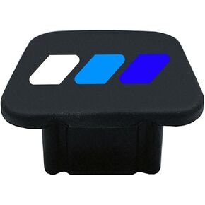 2 Inch Trailer Hitch Tube Cover Plug Cap Fit for Dodge Car Accessories, Rubber Receiver Tube Hitch Plug, 2 Red in Saudi Arabia